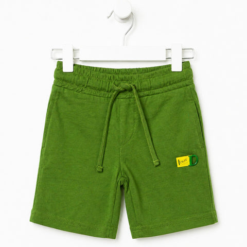 Bonton - Cotton Jersey Shorts - Green - (1-6Y)