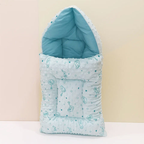 Velvet - Carry Nest - Green - Flower Bear - 25