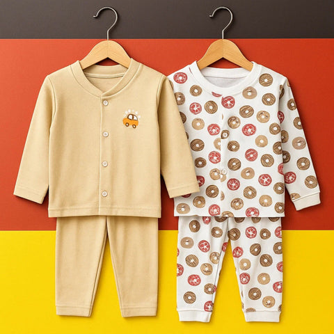 TBS - Pack of 2 - Night Suits - Skin & Donuts