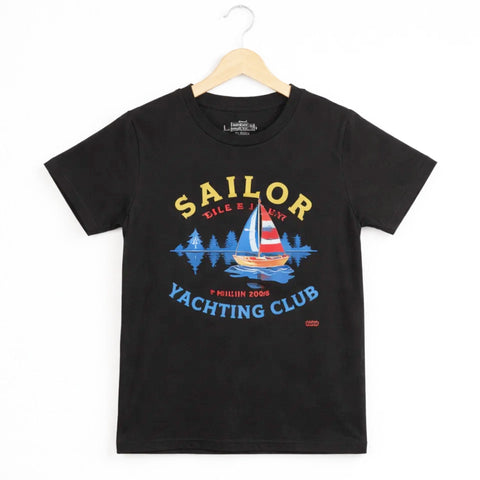 Bonton - T-Shirt - Sailor - Dark Green
