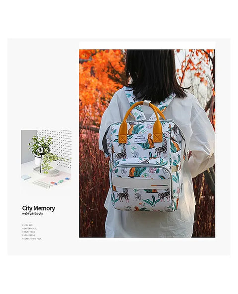 Sunshine - Waterproof Diaper Backpack - Green - Jungle