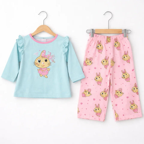 BRB - 2 Pieces - Suit Set - Blue - Labubu