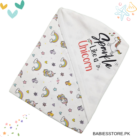 BRL - Wrapping Sheet - White - Unicorn