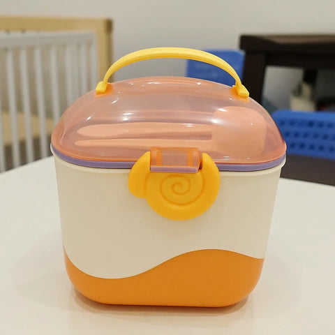 Rainbow Kids - Milk Container - Orange