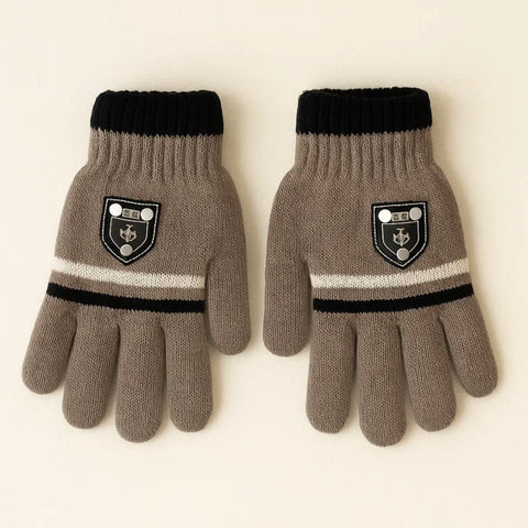 Pair of Gloves - Charcoal - Best Style - (3-5 Years)