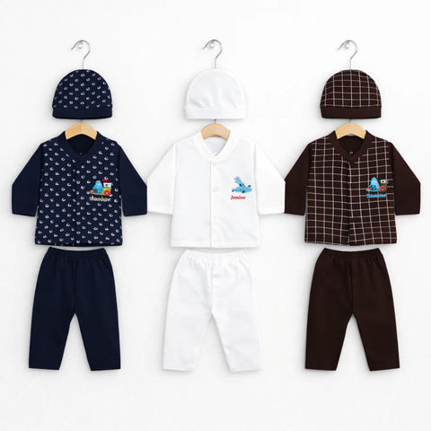 TBS - Cotton Interlock - Newborn Night Suits - NBW - Vehicles - 26