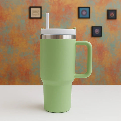 Alpha - Stainless Steel Vacuum Tumbler - Green - 1200 ML