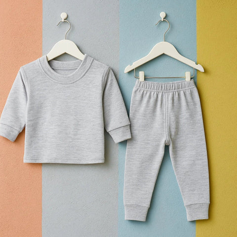 Next Baby - 2 Pieces Body Warmer Set - Gray