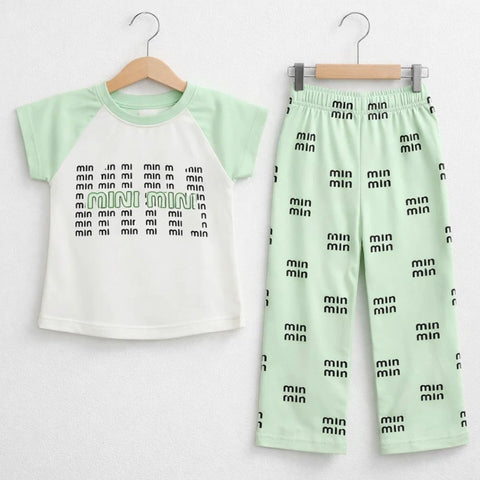 ANT - 2 Pieces - Suit Set - Green - Minmi