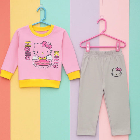 Nijntje - Suit Set - Light Pink - Hello Kitty - 25