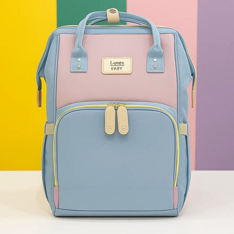 UMN - Waterproof Diaper Backpack - Blue