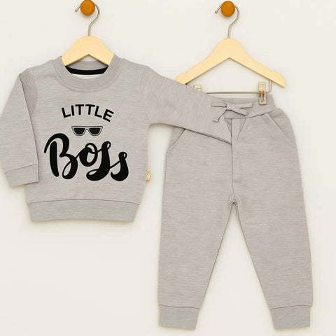 Nijntje - 2 Pieces - Suit Set - Grey - Little Boss