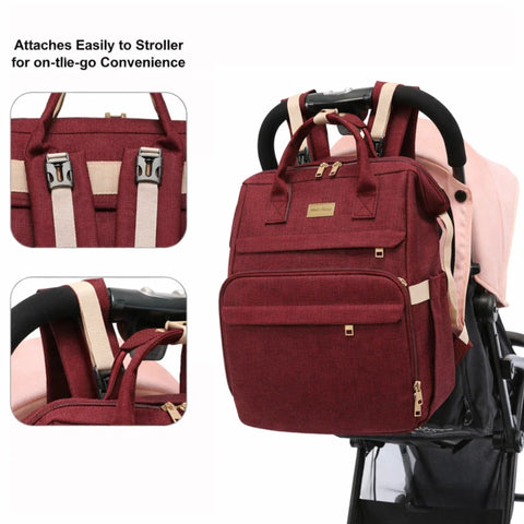 Lovevook - Multi-Purpose - Waterproof Bed & Bag - Maroon