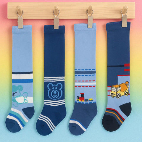 Pack of 4 for Boys Leggings - 0 to 3 Months - D1