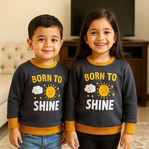 TBS - Sweat Shirt - Charcoal - Born to Shine