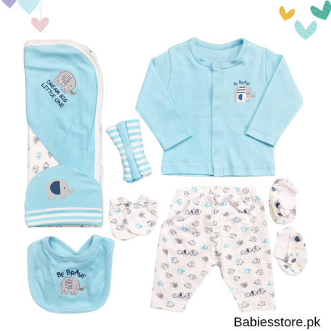 BRL - 10 Pieces - Starter Set - Blue - Elephant