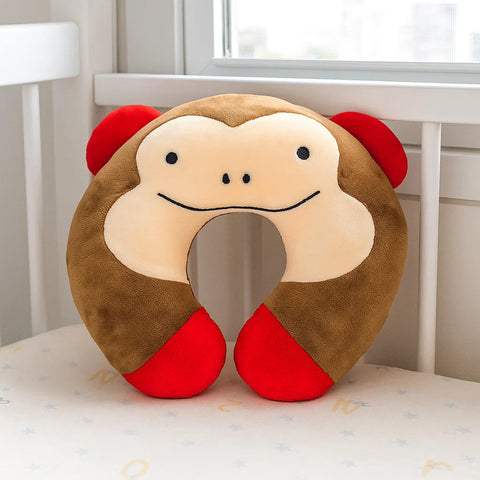 Neck Pillow - Brown - Monkey