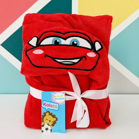 Kolaco - Hoodie Blanket - Red - Cartoon