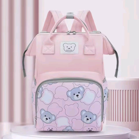 Yua - Waterproof Diaper Backpack - Bears