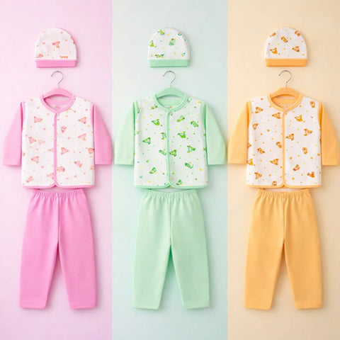 TBS - Cotton - Newborn Night Suits - PGP - Ships - 26