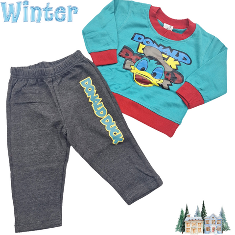 Nijntje - Night Suit - Donald Duck - Green & Gray