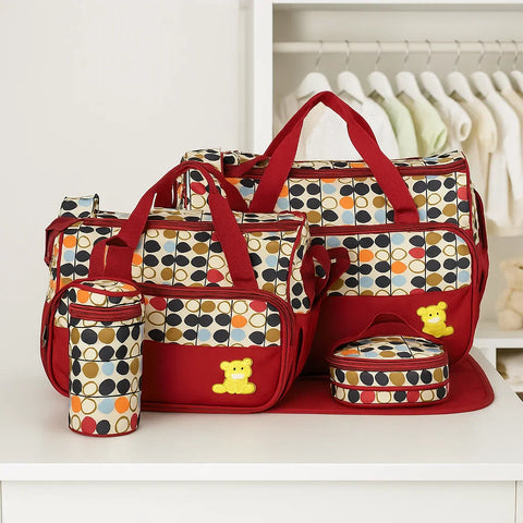 5 Pieces Shapes Bag Set
