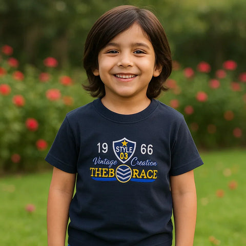 Kid-Doz - Style - T-Shirt - Navy Blue