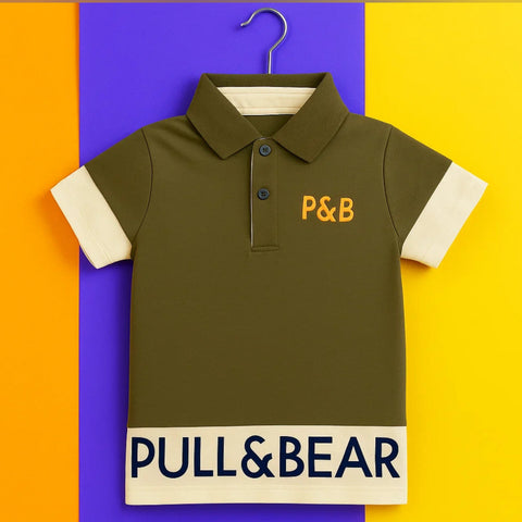 T-Shirt - Pull & Bear - Green