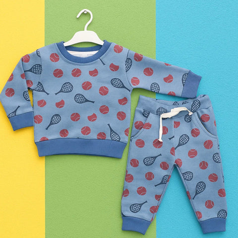 Z Kids - 2 Pieces - Suit Set - Blue - Tennis - 25