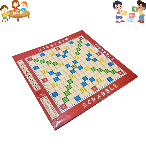 2 in 1 - Scrabble + Ludo Board Game