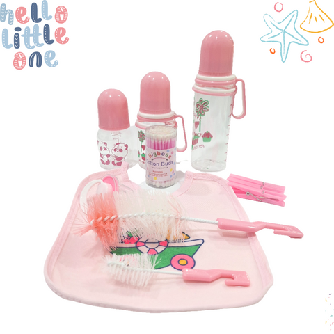 Flower Baby - 10 Pieces Feeder Gift Set