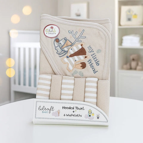 7 Pieces - Lilsoft - Bath Towel Gift Set