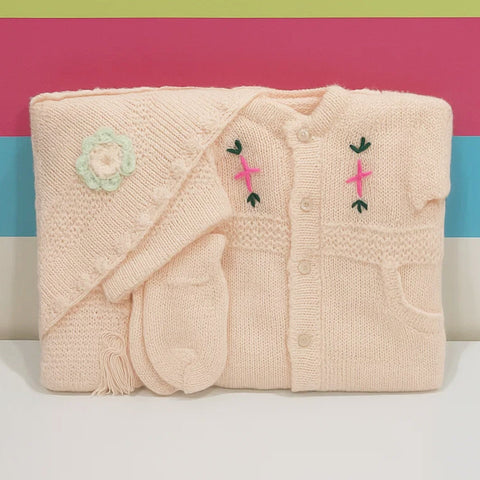 Wool - 6 Pieces - Starter Set - Peach - 25