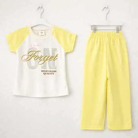 ANT - 2 Pieces - Suit Set - Yellow - Forget