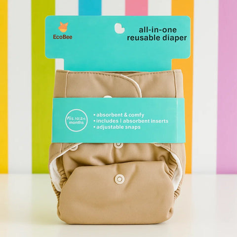 Reuseable Diaper - Brown