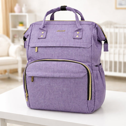 Lovevook - Fashion Diaper Backpack - Purple