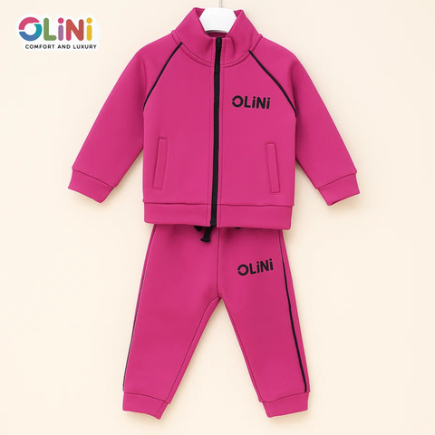 OLINI - 2 Pieces - Track Suit - Pink
