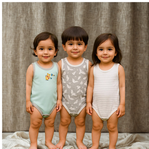 TBS - Pack of 3 Onesies - Unisex - Green & Eagles