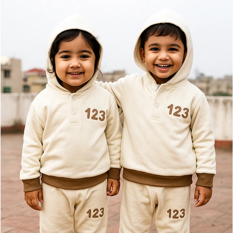 Track Suit - Off White - Numbers