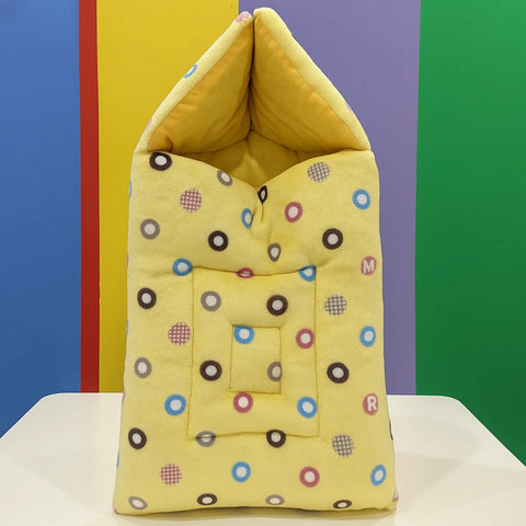 Velvet - Carry Nest - Yellow - Circles - 25