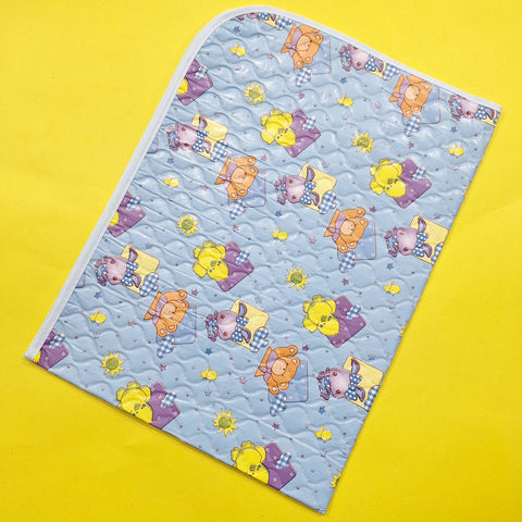 Diaper Changing Sheet - Large - Blue - Sunshine