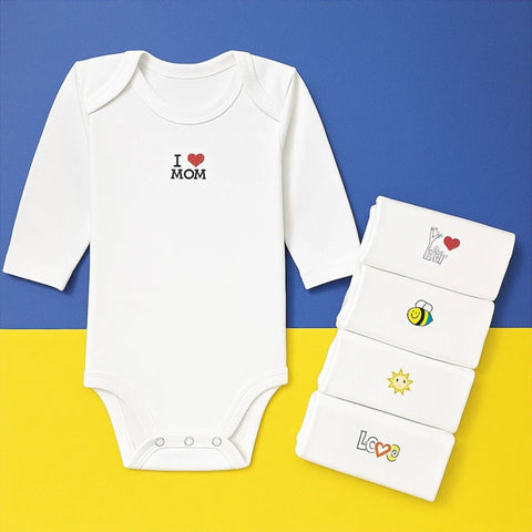 Super Kid Pack of 5 Body Suits