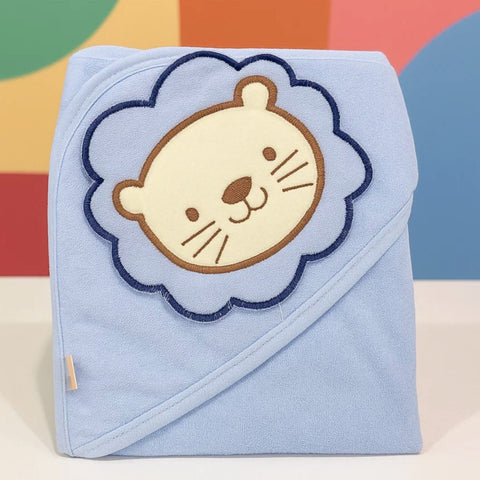Montaly's - Bath Towel - Blue - Cat - Thailand