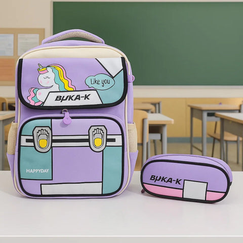 School Bag - Buka-K - Purple