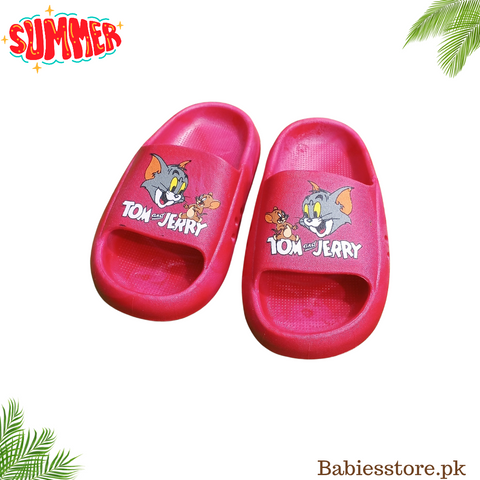 Summer Soft Slipper - Maroon - Tom & Jerry