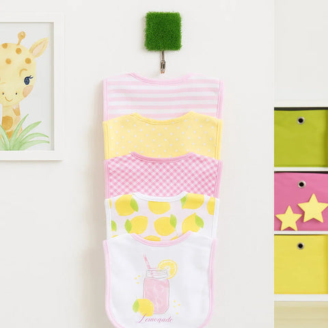 Aifeier - Pack of 5 Bibs - Girls - Theme 4