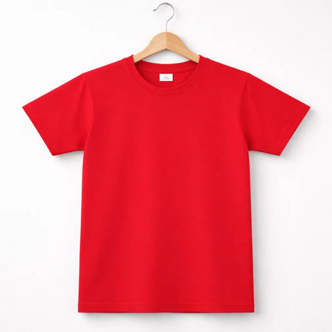 TBS - T-Shirt - Plain - Red