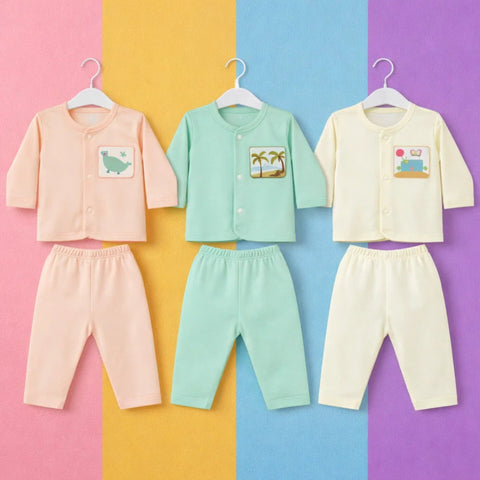 TBS - Corduroy - Newborn Night Suits - PGY - Beach - 26
