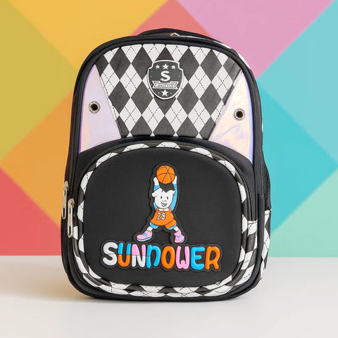 School Bag - Black - Sun Power