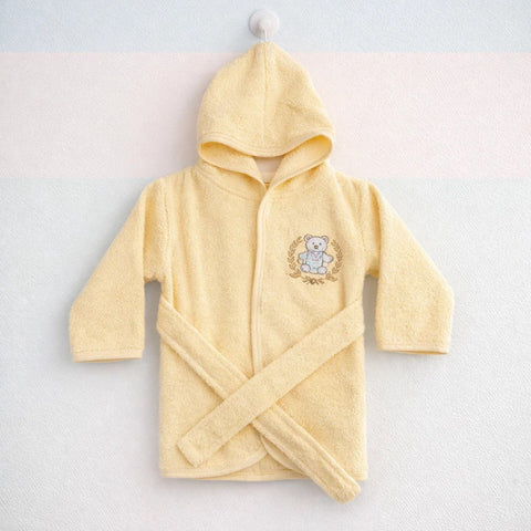 Junior's - Bath Gown - Yellow